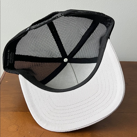 Demons Behind Me Black and Tan Trucker Hat NWOT - Picture 7 of 10